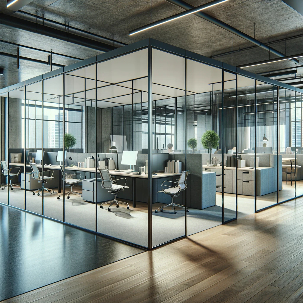 Transforming Open Spaces: How Custom Steel Glass Partitions Enhance Office Layouts