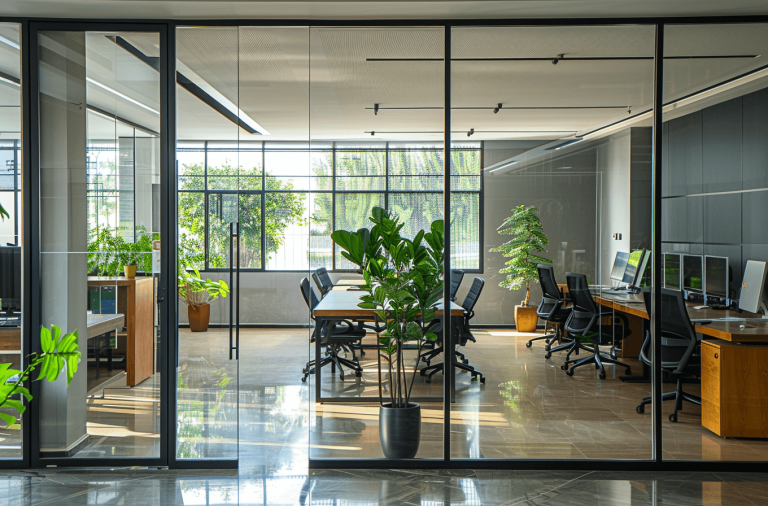 Maximizing Natural Light in Office Spaces with Glass Partitions